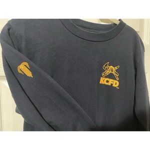 Vintage Kcfd Long Sleeve T‎ Shirt Size Small